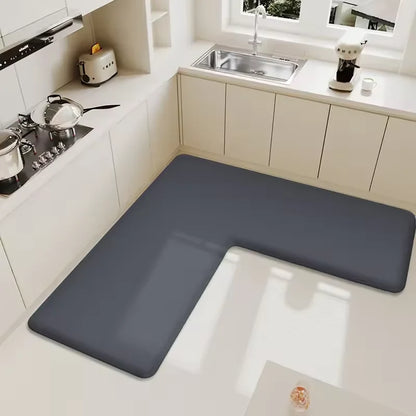 Alfombra super absorbente para baño.