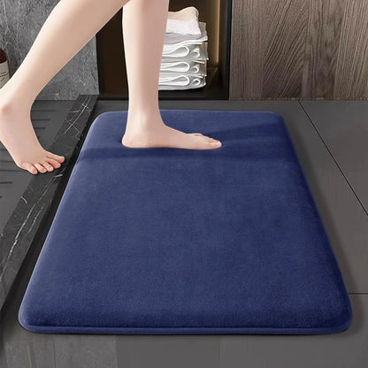 Alfombra super absorbente para baño.