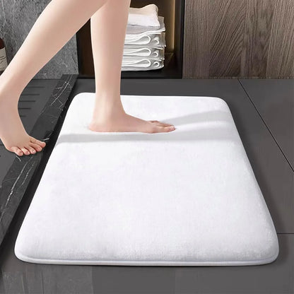 Alfombra super absorbente para baño.